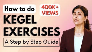 How to do Kegels Exercises Vaginal Tightening  Pelvic Floor Exercises Dr Anjali Kumar  Maitri [upl. by Schmidt]