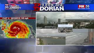 The latest 2 pm update on devastating Hurricane Dorian [upl. by Eecram]