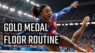 Simone Biles SHOCKS the World in Paris 2024 Olympics Floor Routine [upl. by Ak]