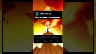 Yamamoto Genryuusai vs Amagai ☠️ bleach bleachbankai anime animeshorts shorts [upl. by Ecital]