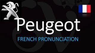 How to Pronounce Peugeot And WHY  French Car Pronunciation Explained [upl. by Llemor]