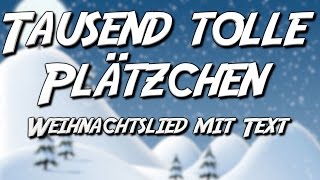 Tausend tolle Plätzchen  rockiges Weihnachtslied von Selma 7  Schweinachtsmann  mit Text [upl. by Ynatsyd]