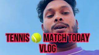 Tennis cricket match today in my vlog ￼ [upl. by Thornburg]