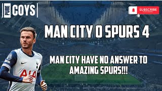 Man City Have No Answer To Amazing Spurs spurs soccer premierleagueclub football [upl. by Wolgast]