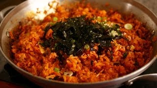 Kimchi fried rice 김치볶음밥 [upl. by Pratte]