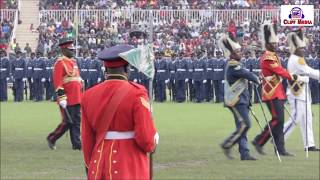 amazing Kenya Defense Forces Parade and band performance at Nyayo stadium [upl. by Adav]