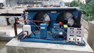 Frascold make air cooled condensing unit [upl. by Acebber377]