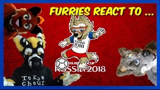 Furries React To ZABIVAKA FIFA 2018 Mascot [upl. by Refinneg922]