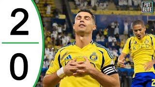 Cristiano Ronaldo Goal  AlNassr vs AlWehda 20 Extended Highlights amp Goals 2024 [upl. by Dorita184]