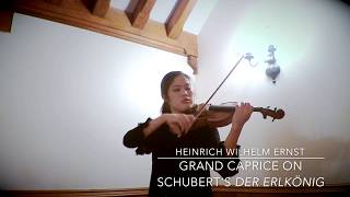 HALLOWEEN 2017  Ernst quotDer Erlkönigquot for solo violin [upl. by Eamanna]