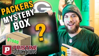 UNBOXING a 1500 Packers Mystery Box from Pristine Auction [upl. by Libnah446]