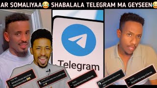 AR SOMALIYAA😂 SHABALALA TELEGRAM MAGEYSEEN😂 BES WAAYE SOMALIYEY SHEEKADA WA XUMEYSEEN NO MORE VIDEO😂 [upl. by Turley]