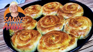 Pazılı Peynirli El Açması Börek [upl. by Delaine]