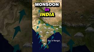 Monsoon in India  Meteorology Climate amp Effects monsoon indianmonsoon geography upsc [upl. by Ivor]