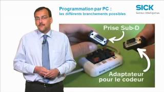 Codeur incrémental DFS60 par SICK et programmation par PGT10 [upl. by Noimad227]