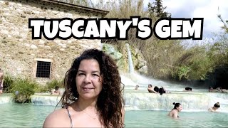 💦👙 Italys Iconic Hot Water Spring ⛲️ Tuscany Highlights [upl. by Cychosz]