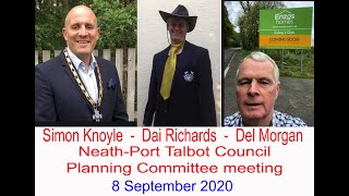 GLYNNEATH COUNCILLORS SUPPORT NEATH PORT TALBOT COUNCIL PLANNING DEPARTMENT CORRUPTION IN MEETING [upl. by Niram]