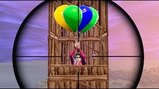 BALLOON DEATH TOWER Gamemode in Fortnite w Alkan Gejmr [upl. by Elsie]