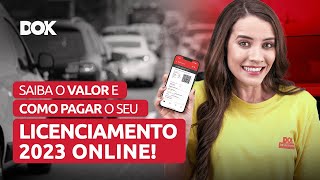 Como consultar o Licenciamento e pagar online [upl. by Jori894]