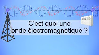 Explication  4  Cest quoi une onde électromagnétique [upl. by Ojadnama563]