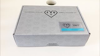 Unboxing EXOL OFFICIAL FANCLUB WELCOME KIT [upl. by Ahsoyem]