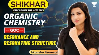 Resonance and Resonating Structure  GOC  Organic Chemistry  Akansha Karnwal [upl. by Nevak]