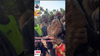 Cobalt trophy 🏆 as a miner found largest cobalt Stone in his career miners viralvideo fyp viral [upl. by Lody]