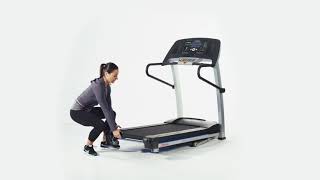 Life Fitness F1 Smart Folding Treadmill [upl. by Rosemonde]