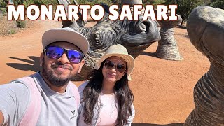 කැලෑව ඇතුලෙ බස් එකෙන් රවුමක්  Monarto Safari Park in Easter holiday [upl. by Annav]