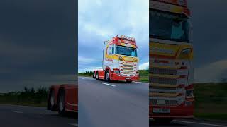 McConaghy 660S scaniav8 scania v8 v8power foryou fyp onlywayistrucking trucking [upl. by Annairol91]