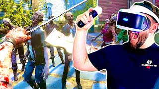 This is AMAZING The Walking Dead Saints amp Sinners Full Walkthrough Playstation VR [upl. by Yenar]