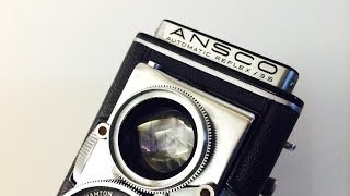 Ansco Automatic Reflex  Medium Format TLR Cameras [upl. by Hak]