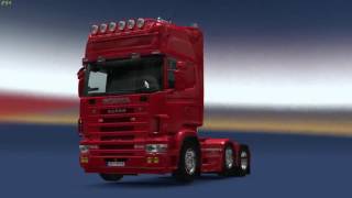 ETS2 Scania 164 RJL 21 V8 Straight Pipe Sound [upl. by Scharff]