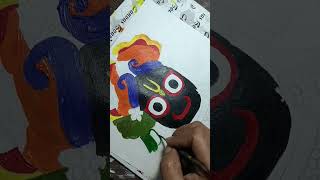 Jagannath painting please subscribe to my channel shorts subscribe youtube painting [upl. by Lav]