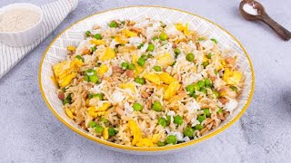 Cantonese rice the traditional Chinese recipe that is quick and easy to prepare [upl. by Vaclava]