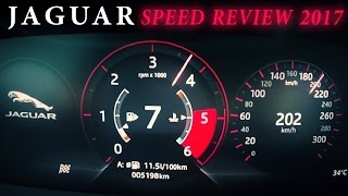 Jaguar FPace Top Speed 2017 [upl. by Nywde]