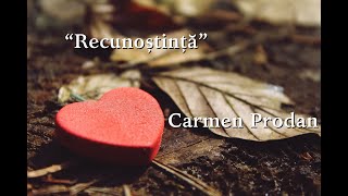 Carmen Prodan quotRecunostintaquot [upl. by Nica]