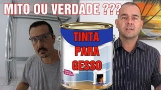 Tinta para GESSO mito ou verdade [upl. by Som]