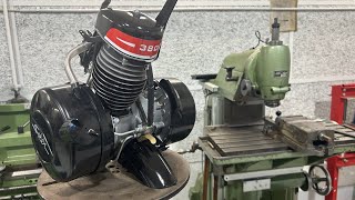 Complete 2 Stroke Engine Build until Fire up [upl. by Ahsetra]