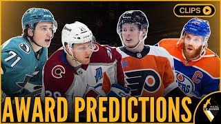 202425 NHL Award Predictions [upl. by Ebeohp]