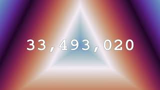 Colorful Triangular Number Sequence Between Zero and a Billion [upl. by Hammer]