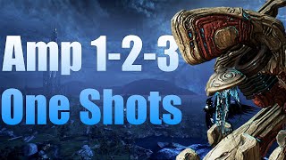 Amp 123 One Shotting Teralyst  Warframe [upl. by Biernat]