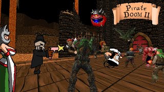 Doom BYOC Multiplayer  Rattling bones in Pirate Doom [upl. by Sherman]