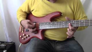 Schecter Studio8 eight string bass goes experimental [upl. by Bergwall]