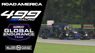 iRacing Global Endurance Tour Road America Pt 2  LMP2  499RACING [upl. by Licha]