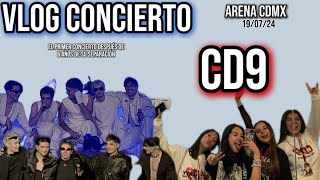 FUIMOS AL PRIMER CONCIERTO DEL REENCUENTRO DE CD9 “THE LAST PARTY TOUR” ARENA CDMX [upl. by Danialah]