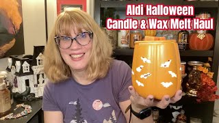 Aldi Halloween Candle amp Wax Melt Haul [upl. by Naujuj477]