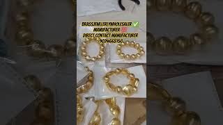 ✅ Brassjewllerlywholesaler ✅ handcraftment jewellery ✅ytshortsearringsjewellerybrassshopfashion [upl. by Hsatan874]