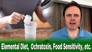 Elemental Diet Ochratoxin Food Sensitivity etc  Dr J Q amp A [upl. by Ahseinaj439]