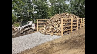 The BEST Way To Dry FIREWOOD [upl. by Zzaj]